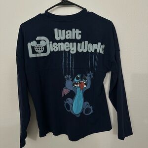 Disney Kids navy blue Walt Disney World Stitch Spirit Jersey T-shirt 14